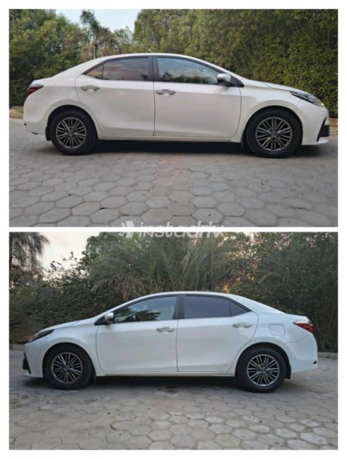 Toyota Corolla 2018 White Automatic Used for Sale in Sheikh Zayed City - 5