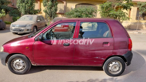 Suzuki Alto 2013 Red Manual Used for Sale in Cairo - 2