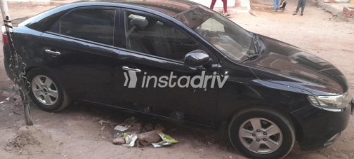 Kia Cerato 2010 Black Automatic Used for Sale in El Salam City - 1