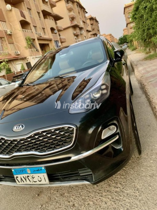 Kia Sportage 2020 Black Automatic Used for Sale in Cairo - 8