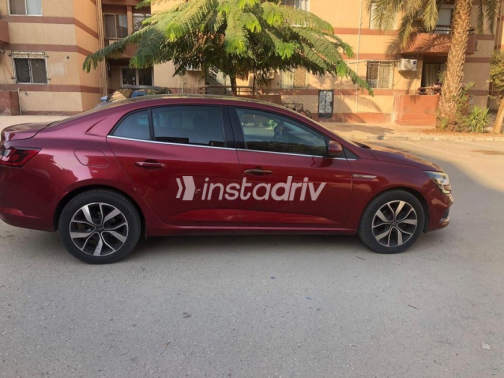 Renault Megane 2021 Dark Red Automatic Used for Sale in Greater Cairo ( Cairo + Giza) - 1