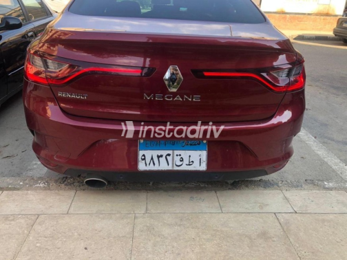 Renault Megane 2021 Dark Red Automatic Used for Sale in Greater Cairo ( Cairo + Giza) - 4