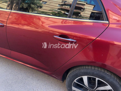 Renault Megane 2021 Dark Red Automatic Used for Sale in Greater Cairo ( Cairo + Giza) - 9