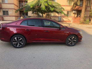 Renault Megane 2021 Dark Red Automatic Used for Sale in Greater Cairo ( Cairo + Giza)