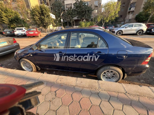 Toyota Corolla 2003 Dark Blue Automatic Used for Sale in Nasr city - 3
