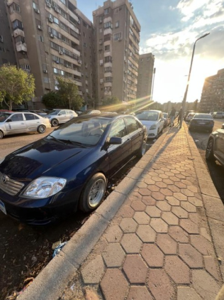 Toyota Corolla 2003 Dark Blue Automatic Used for Sale in Nasr city