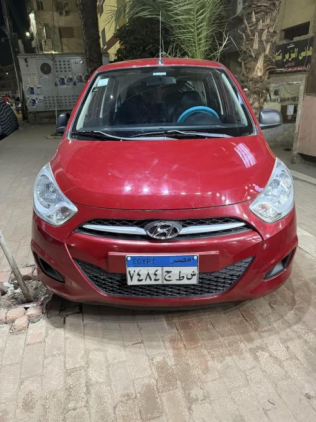 Hyundai I10 2016 Dark Red Automatic Used for Sale in Sohag