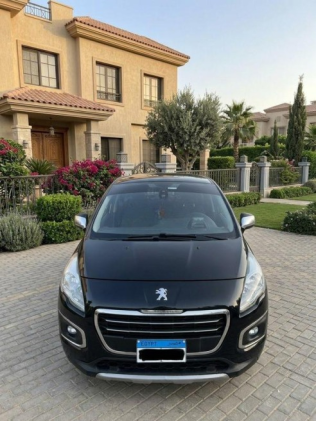 Peugeot 3008 2015 Black Automatic Used for Sale in Beni Suef