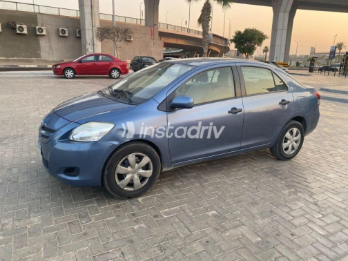 Toyota Yaris 2007 Blue Manual Used for Sale in Cairo - 3