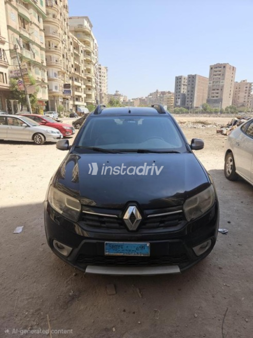 رينو سانديرو  ( ستيب  واى ) 2018 أسود أوتوماتيك مستعملة للبيع في المنصورة - 1