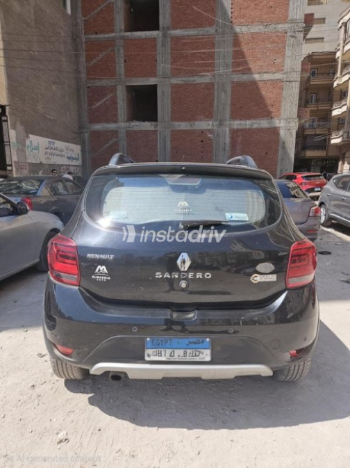 رينو سانديرو  ( ستيب  واى ) 2018 أسود أوتوماتيك مستعملة للبيع في المنصورة - 2