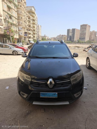 رينو سانديرو  ( ستيب  واى ) 2018 أسود أوتوماتيك مستعملة للبيع في المنصورة