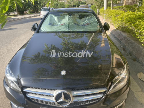 Mercedes C 180 2015 Black Automatic Used for Sale in Greater Cairo ( Cairo + Giza) - 1