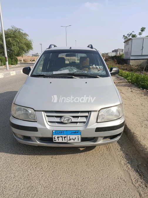Hyundai Matrix 2002 Gray Manual Used for Sale in Greater Cairo ( Cairo + Giza) - 2