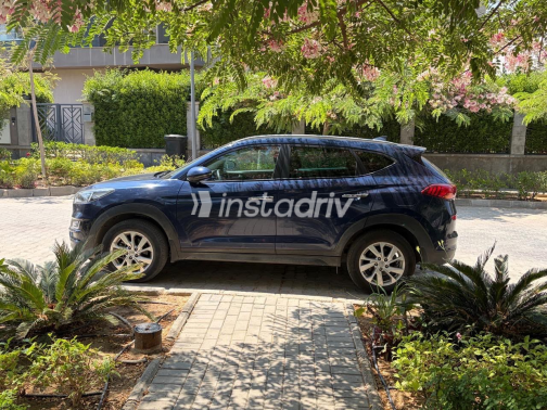 Hyundai Tucson 2021 Blue Automatic Used for Sale in Greater Cairo ( Cairo + Giza) - 1