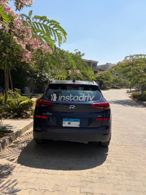 Hyundai Tucson 2021 Blue Automatic Used for Sale in Greater Cairo ( Cairo + Giza) - 4