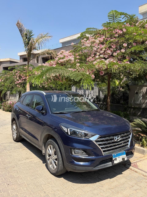 Hyundai Tucson 2021 Blue Automatic Used for Sale in Greater Cairo ( Cairo + Giza) - 7