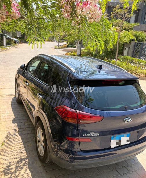 Hyundai Tucson 2021 Blue Automatic Used for Sale in Greater Cairo ( Cairo + Giza) - 9