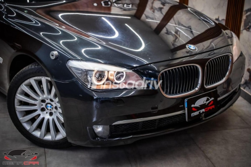 BMW 740 2011 Black Automatic Used for Sale in Cairo - 3