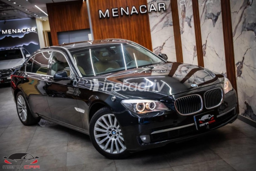 BMW 740 2011 Black Automatic Used for Sale in Cairo - 5