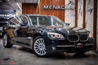 BMW 740 2011 Black Automatic Used for Sale in Cairo