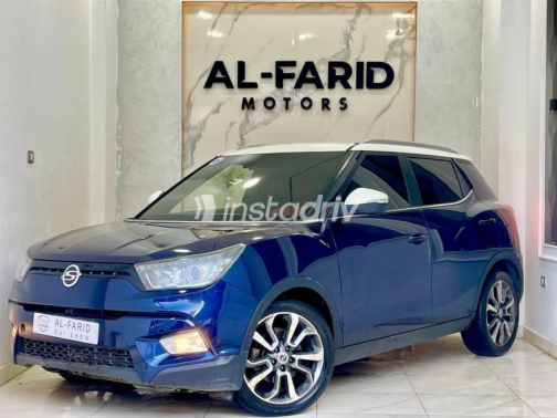 Ssang Yong Tivoli 2015 Dark Blue Automatic Used for Sale in Greater Cairo ( Cairo + Giza) - 2