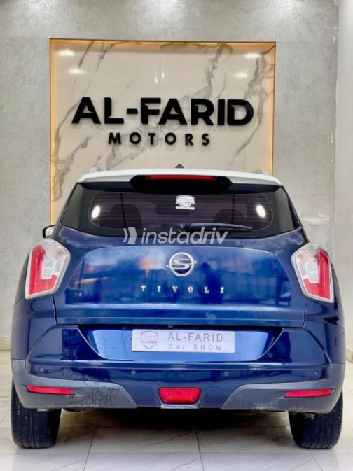Ssang Yong Tivoli 2015 Dark Blue Automatic Used for Sale in Greater Cairo ( Cairo + Giza) - 6