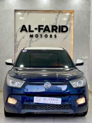 Ssang Yong Tivoli 2015 Dark Blue Automatic Used for Sale in Greater Cairo ( Cairo + Giza)