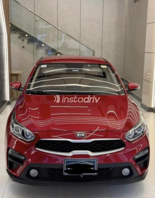 Kia Grand Cerato 2020 Red Automatic Used for Sale in Faiyum - 1