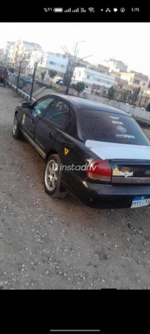 هيونداي اكسنت 2002 أسود أوتوماتيك مستعملة للبيع في القاهرة - 3
