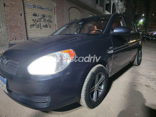Hyundai Accent 2011 Gray Automatic Used for Sale in Banha - 1