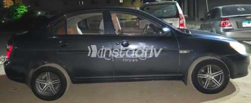 Hyundai Accent 2011 Gray Automatic Used for Sale in Banha - 4