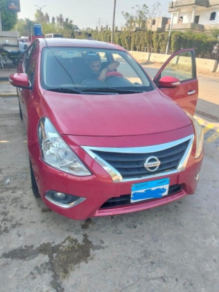 Nissan Sunny 2019 Red Automatic Used for Sale in Sheikh Zayed City