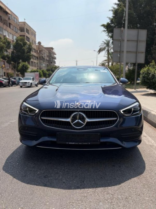 Mercedes C 180 2024 Dark Blue Automatic Used for Sale in Heliopolis - 2