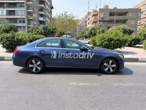 Mercedes C 180 2024 Dark Blue Automatic Used for Sale in Heliopolis - 3