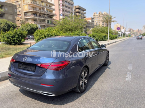 Mercedes C 180 2024 Dark Blue Automatic Used for Sale in Heliopolis - 4
