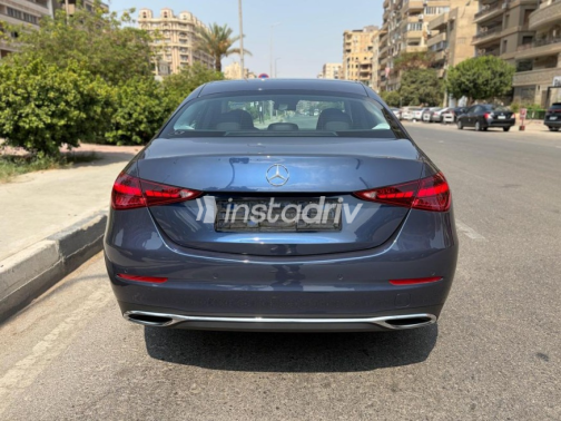 Mercedes C 180 2024 Dark Blue Automatic Used for Sale in Heliopolis - 5