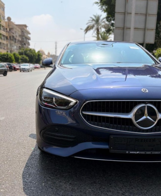 Mercedes C 180 2024 Dark Blue Automatic Used for Sale in Heliopolis