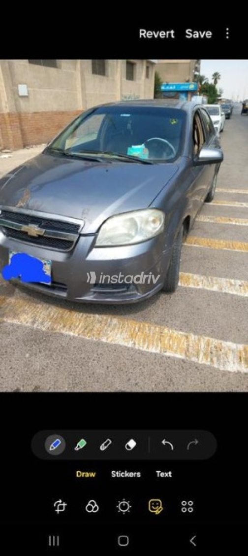 Chevrolet Aveo 2013 Silver Automatic Used for Sale in Cairo - 2