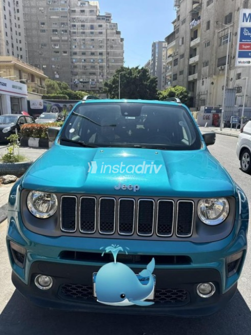 Jeep Renegade 2021 Blue Automatic Used for Sale in Alexandria - 1