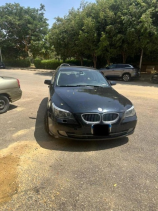 BMW 525 2010 Dark Blue Automatic Used for Sale in Cairo
