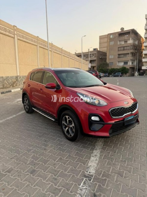 كيا سبورتاج 2019 أحمر أوتوماتيك مستعملة للبيع في مصر الجديدة - 3