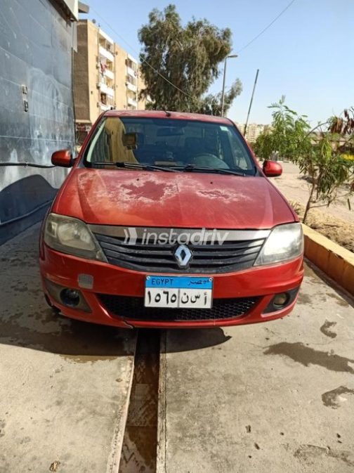 Renault Logan 2013 Red Automatic Used for Sale in Nasr city - 1