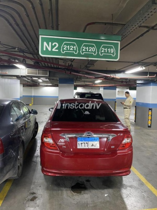 Byd F3 2022 Red Manual Used for Sale in Giza - 2