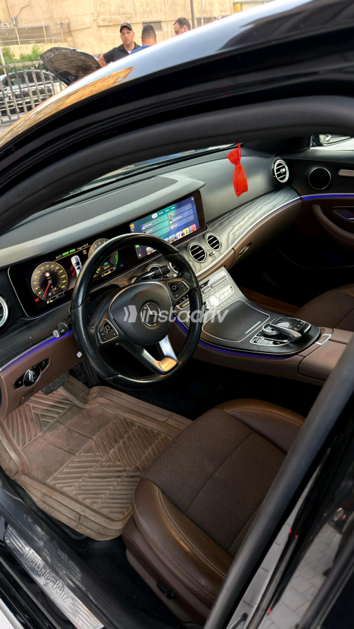 مرسيدس E 350 2018 أسود أوتوماتيك مستعملة للبيع في القاهرة الكبرى ( القاهرة - الجيزة) - 8