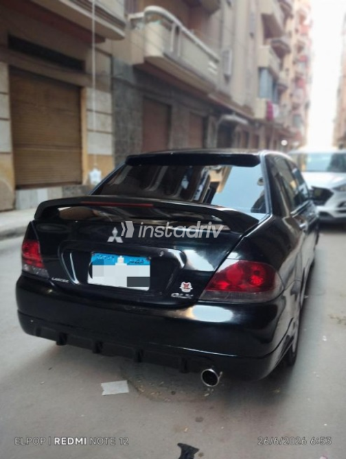 Mitsubishi Lancer Puma 2008 Black Automatic Used for Sale in Damanhur - 2