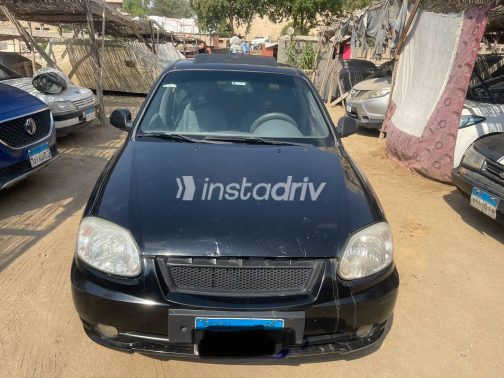 Hyundai Verna 2017 Black Manual Used for Sale in Greater Cairo ( Cairo + Giza) - 1