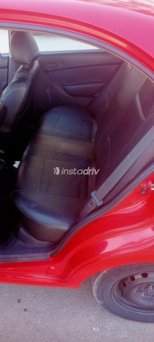 Chevrolet Aveo 2009 Red Manual Used for Sale in Damietta - 4