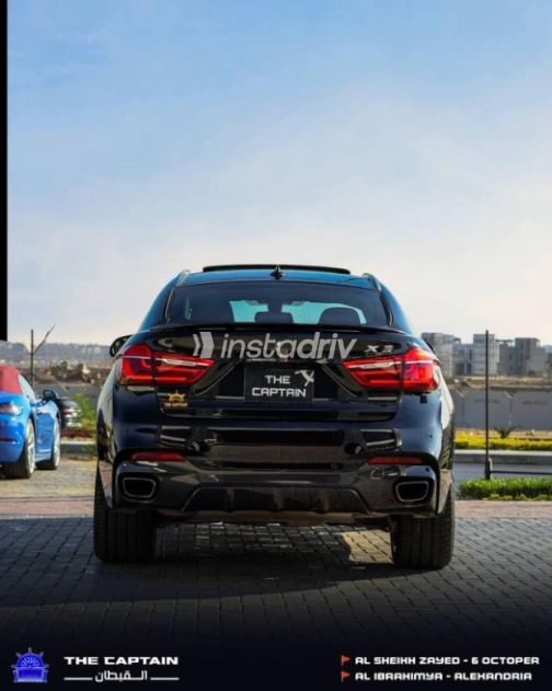 BMW X6 2019 Black Automatic Used for Sale in Sheikh Zayed City - 2