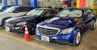 مرسيدس C 200 2019 أزرق غامق أوتوماتيك مستعملة للبيع في مدينة نصر